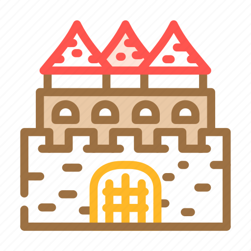 Castle, fairy, tale, story, medieval, book icon - Download on Iconfinder
