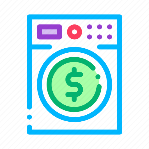 Fake, finance, laundering, machine, money, washing icon - Download on Iconfinder