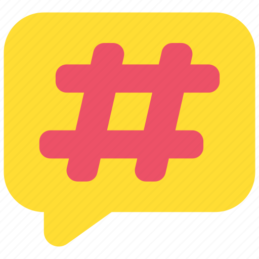 Celebrity, chat, fame, hashtag, message, popularity, tag icon - Download on Iconfinder