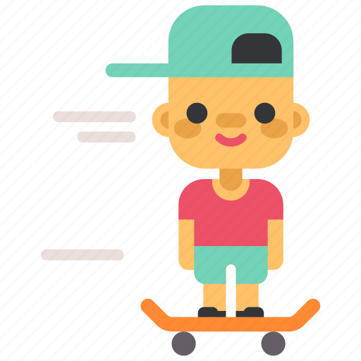 Boy, child, family, live, people, skate, skateboarding icon - Download on Iconfinder