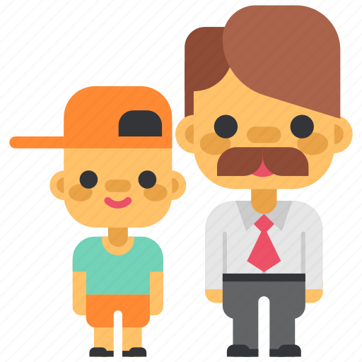 Boy, dad, family, live, man, people, son icon - Download on Iconfinder