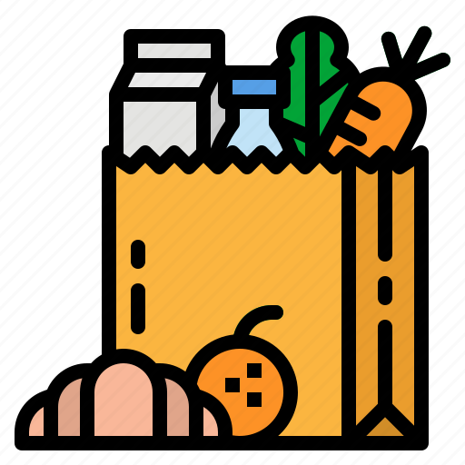 Bag, groceries, grocery, shopping, store icon - Download on Iconfinder