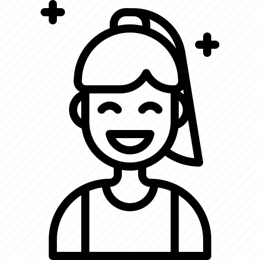Daughter, kid, child, girl, user, avatar, womann icon - Download on Iconfinder