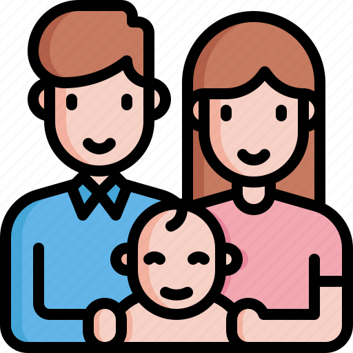 Family, father, woman, baby, kid, motherhood, people icon - Download on Iconfinder