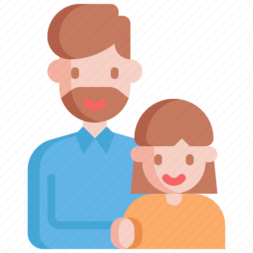 Family, father, girl, parents, daughter icon - Download on Iconfinder