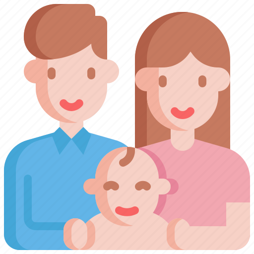 Family, father, woman, baby, kid, motherhood, couple icon - Download on Iconfinder