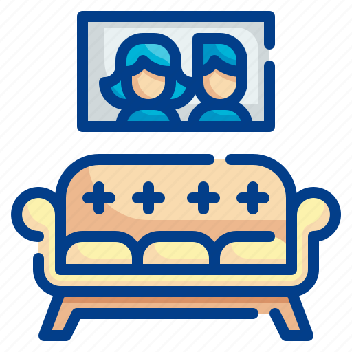 Sofa, room, living, house, furniture icon - Download on Iconfinder