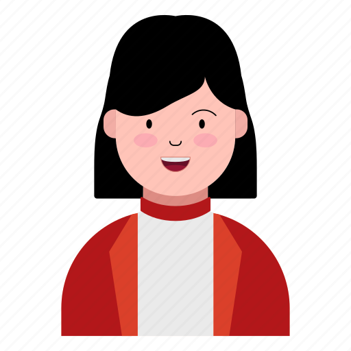 Asian, avatar, female, girl, sister, teenager, woman icon - Download on Iconfinder