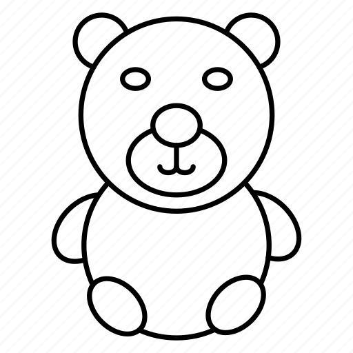 Bear, teddy, toy, baby icon - Download on Iconfinder