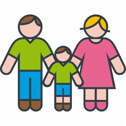 Boy, family, father, mother, parents, son icon - Download on Iconfinder
