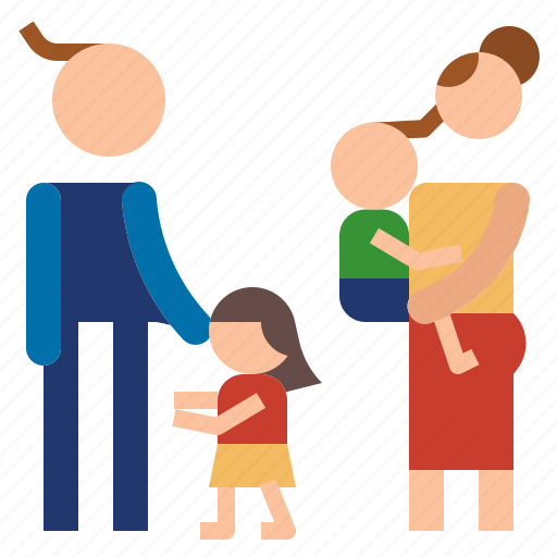 Child, daughter, fahter, family, mother, son icon - Download on Iconfinder