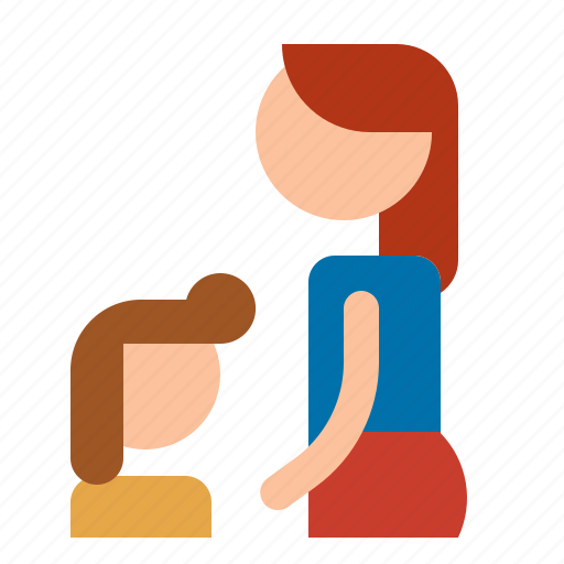 Child, daughter, family, mother icon - Download on Iconfinder