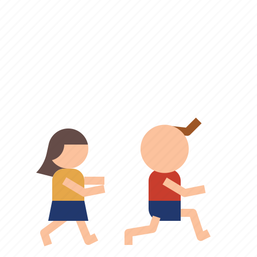 Child, daughter, play, run, son icon - Download on Iconfinder