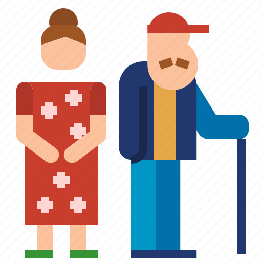 Couple, family, grandfather, grandmother icon - Download on Iconfinder
