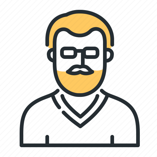 Family member, grandfather, male, man icon - Download on Iconfinder