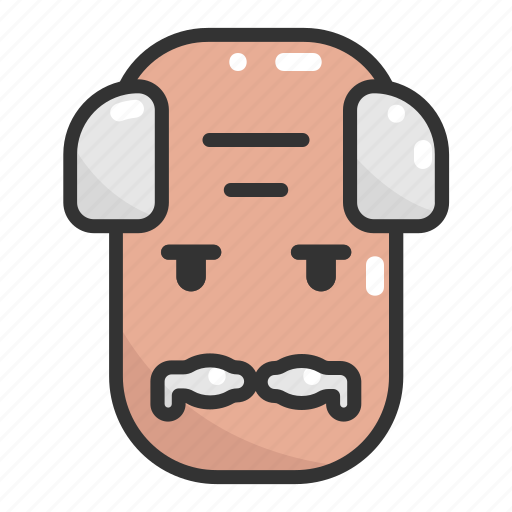 Avatar, elderly, grandfather, man, profile, user icon - Download on Iconfinder
