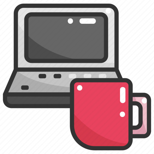 Coffee, computer, digital, electric, laptop, technology, tool icon - Download on Iconfinder