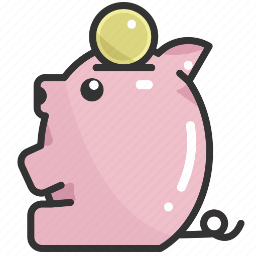 Bank, cash, coin, money, piggy bank, save, savings icon - Download on Iconfinder