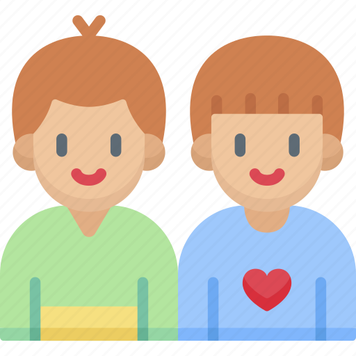 Brothers, child, family, twin, twins icon - Download on Iconfinder