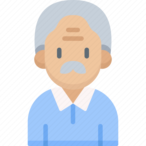 Grandfather, grandpa, old, old man icon - Download on Iconfinder