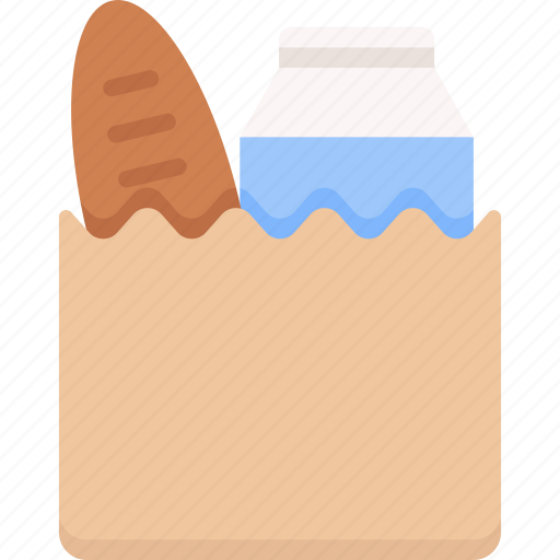 Cake, delivery, groceries, milk, package icon - Download on Iconfinder