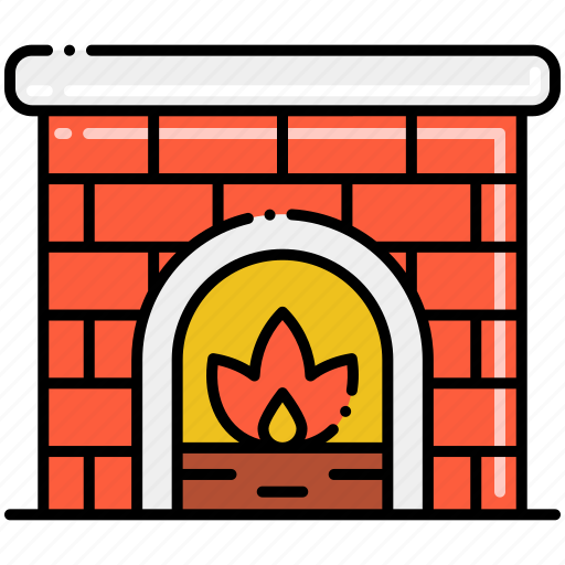 Christmas, fire, fireplace icon - Download on Iconfinder