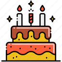 birthday, cake, happy