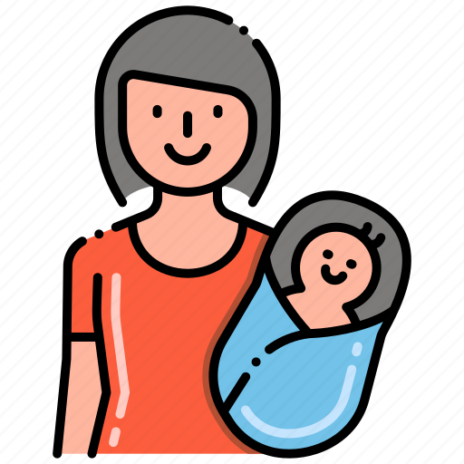 Baby, female, mother, toddler icon - Download on Iconfinder