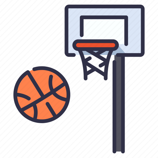 Ball, basket, basketball, goal, hoop, net, sport icon - Download on Iconfinder