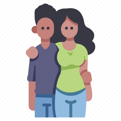 Couple, female, happy, love, male, relationship, together icon - Download on Iconfinder
