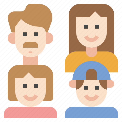 Boy, family, father, girl, miscellaneous, mother icon - Download on Iconfinder