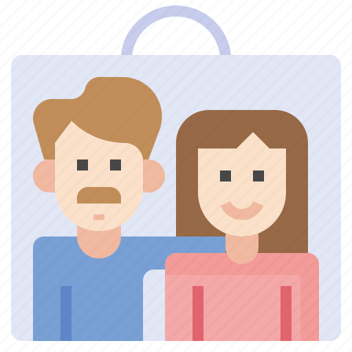 Couple, family, frame, miscellaneous, photo, picture, portrait icon - Download on Iconfinder
