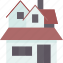 house, family, home, property, estate