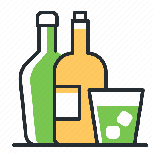 Alcohol, alcoholism, bottles, problem icon - Download on Iconfinder