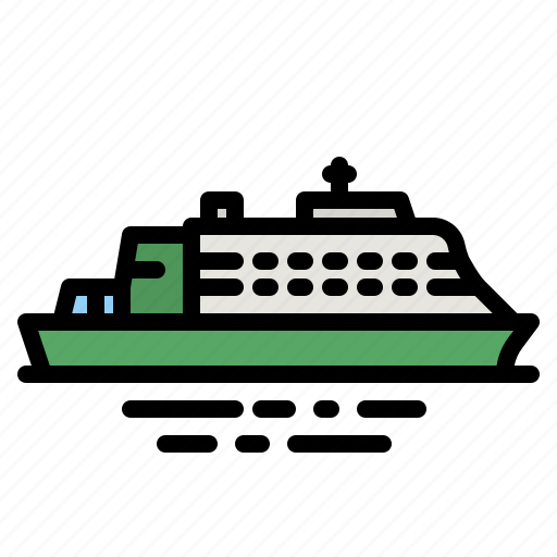 Boat, ship, feery, cargo, shipping icon - Download on Iconfinder