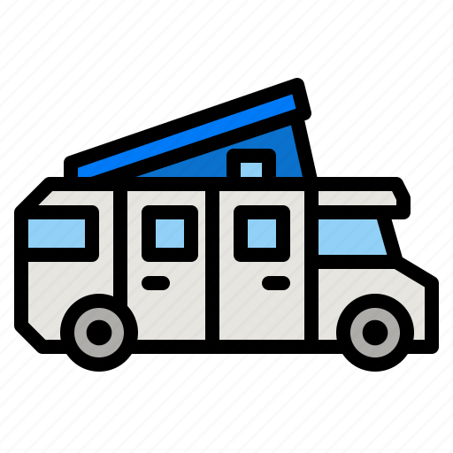 Van, family, trip, travel, vacation icon - Download on Iconfinder