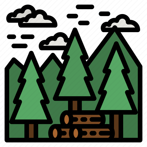 Wild, forest, nature, tree, woodland icon - Download on Iconfinder