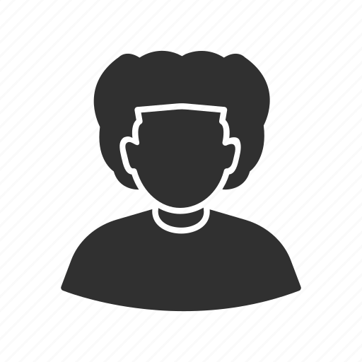 Curly hair, guy, male, man icon - Download on Iconfinder