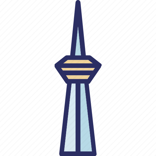 Cn tower, canada, tower, toronto icon - Download on Iconfinder