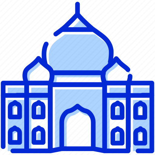 Taj mahal, agra, india, temple icon - Download on Iconfinder