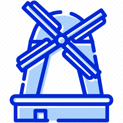 Windmills, kinderdijk, holland, netherlands icon - Download on Iconfinder