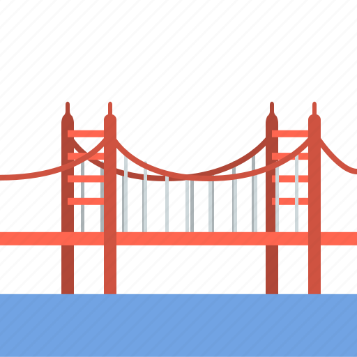 Bridge, california, gate, golden, golden gate, golden gate bridge, travel icon - Download on Iconfinder