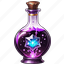 a, fantasy, potion, icon, clip, artwork, white, background, vector, image, illustration, front, view, fantasy potion 