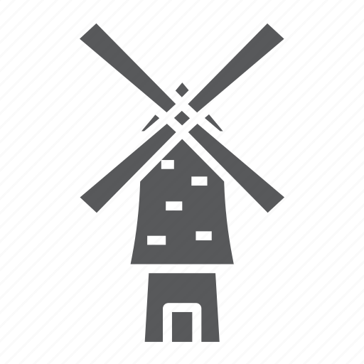 Energy, farm, flour, mill, wind, windmill icon - Download on Iconfinder