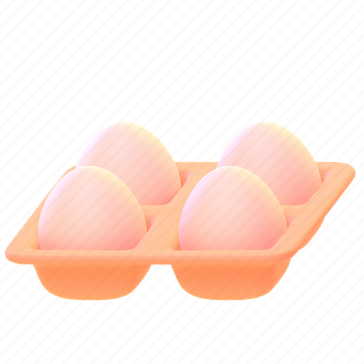 Egg, container 3D illustration - Download on Iconfinder