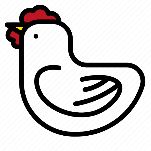 Farm, hen, chicken, barn icon - Download on Iconfinder