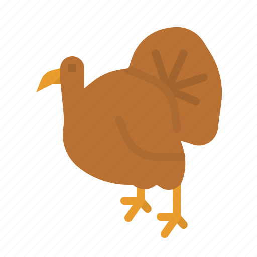 Animals, chicken, dinner, food, thanksgiving, turkey icon - Download on Iconfinder