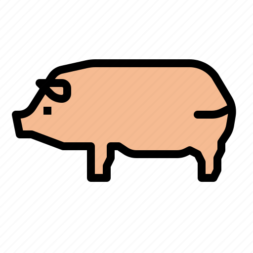 Animal, food, ham, leg, pig, pork, restaurant icon - Download on Iconfinder