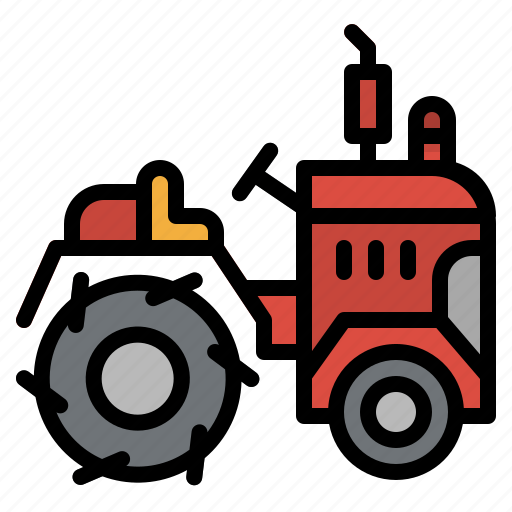 Agriculture, farm, tractor, transport, transportation, vehicle icon - Download on Iconfinder