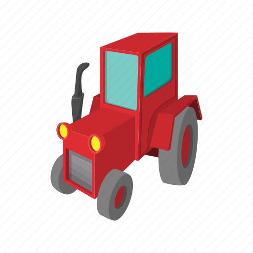 Big, cartoon, farm, field, tire, tractor, wheel icon - Download on Iconfinder